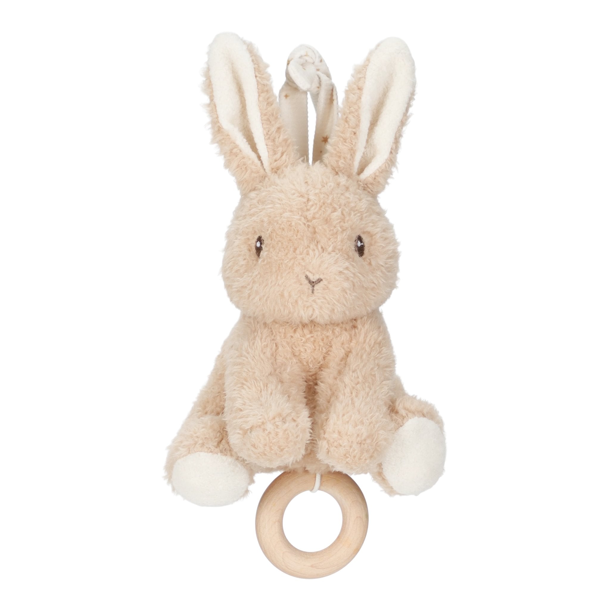 NATTOU Muzikinis pliušinis žaislas „Baby Bunny" - Uogų kopos