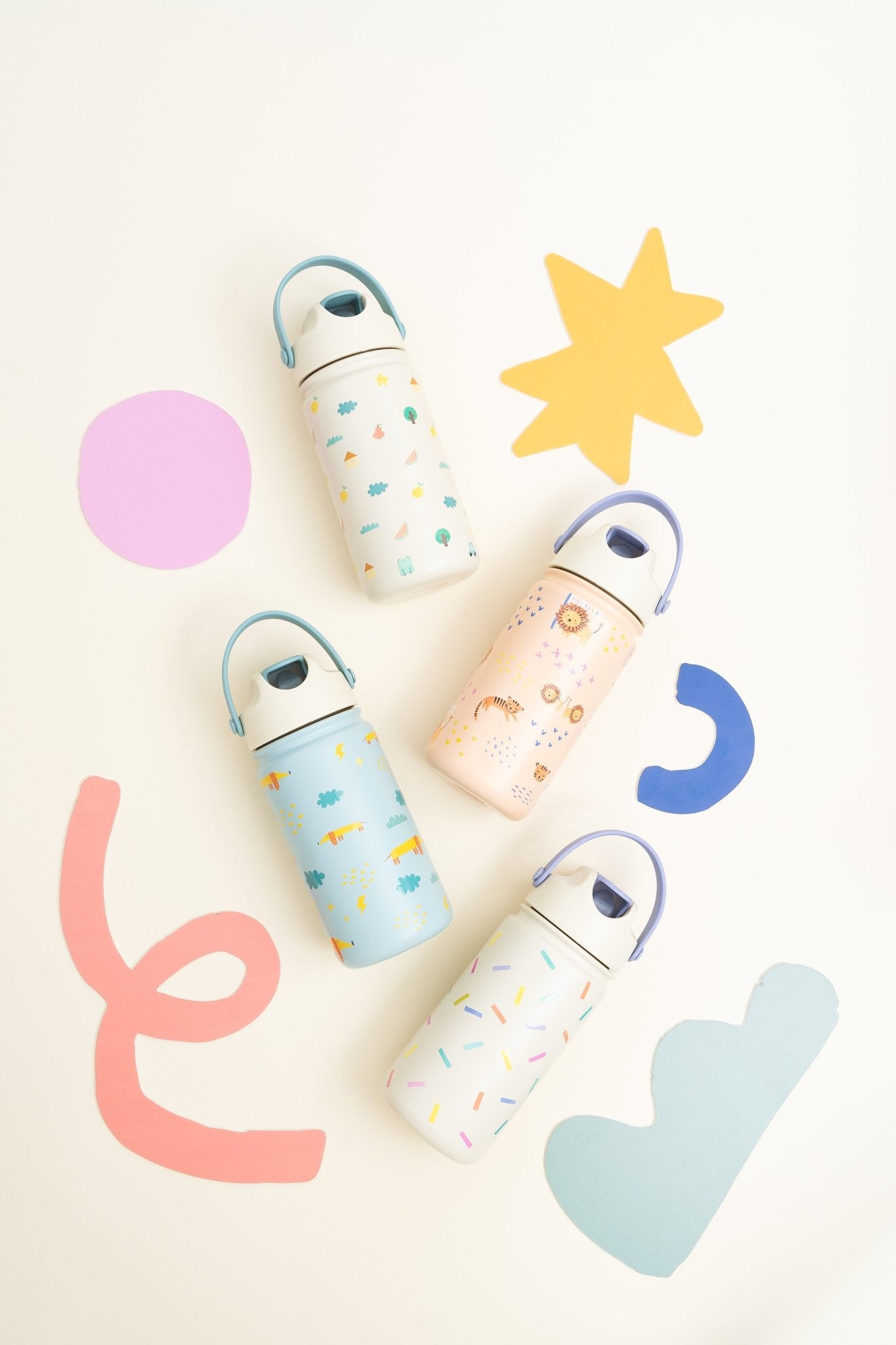 The Cotton Cloud Nerūdijančio plieno termogertuvė 420 ml - Confetti - Uogų kopos