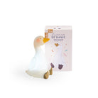 Moulin Roty Nešiojama naktinė lempa - Gulbė (USB) - Uogų kopos
