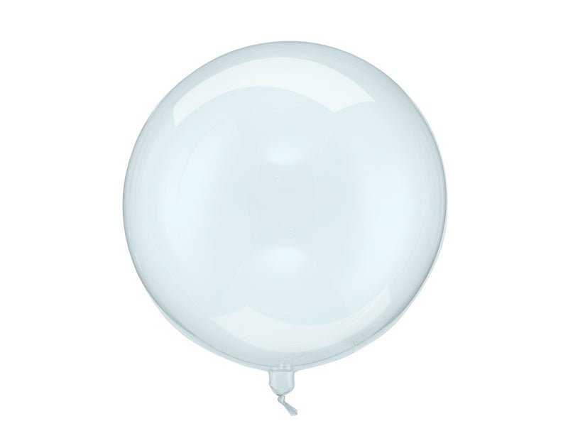 PartyDeco Orbz balionas 40 cm - Skaidrus mėlynas - Uogų kopos