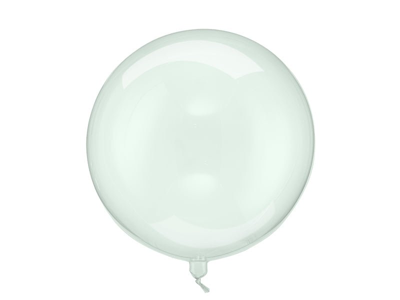 PartyDeco Orbz balionas 40 cm - Skaidrus žalias - Uogų kopos