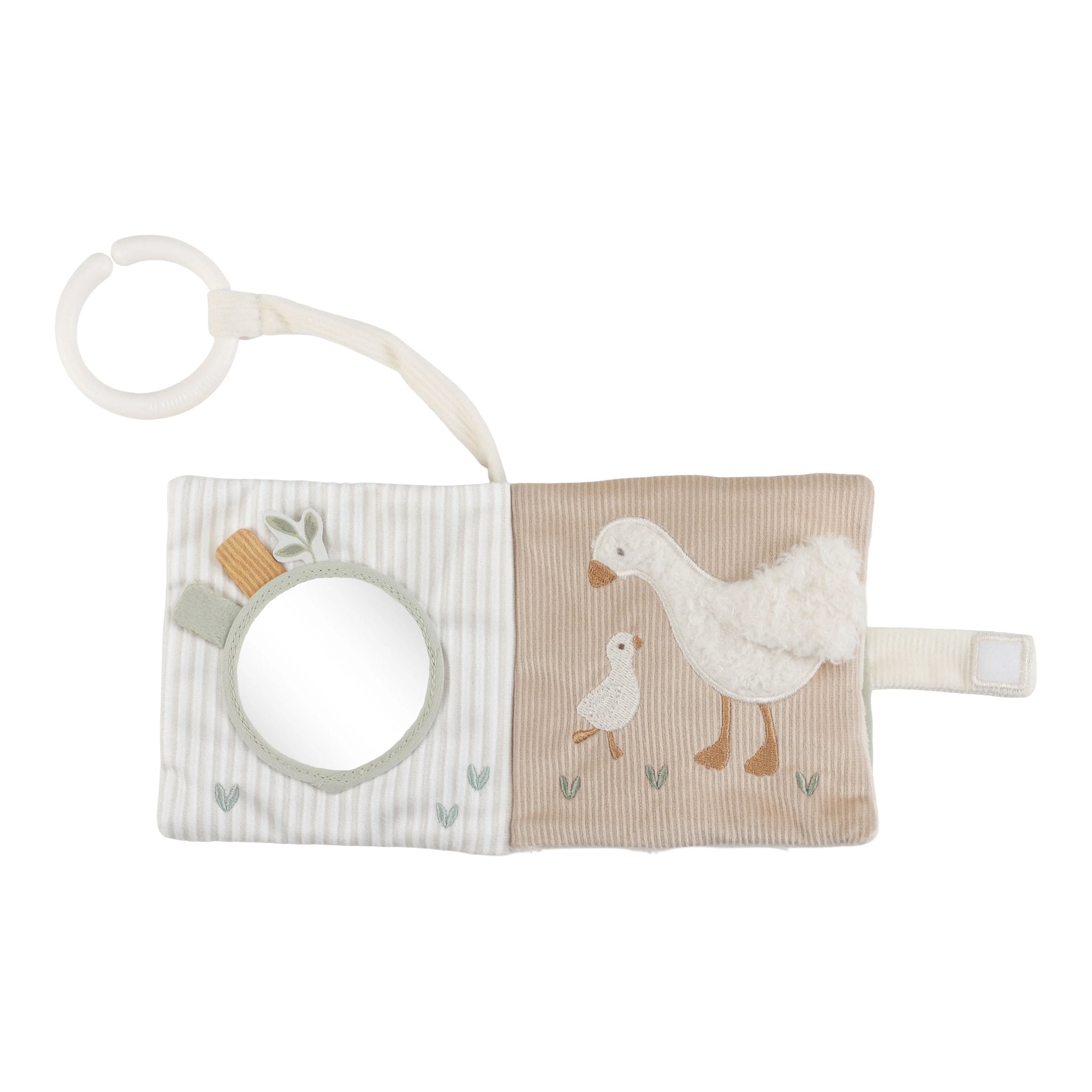 Little Dutch Pakabinama minkšta veiklos knygelė „Newborn Naturals" - Uogų kopos