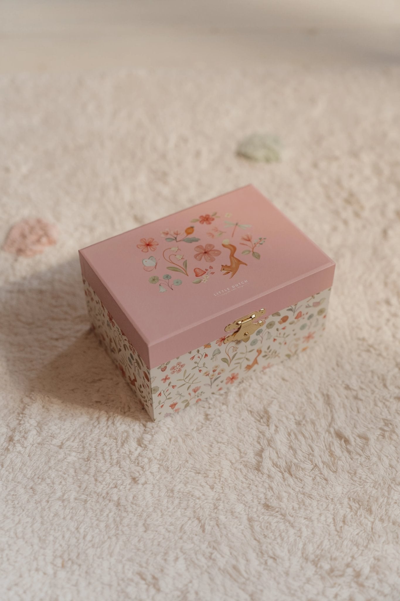Little Dutch Papuošalų dėžutė su muzika "Rosa" - Uogų kopos