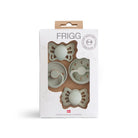 FRIGG Pirmieji kūdikio čiulptukai 4vnt. - Moonlight Sailing - Sage - Uogų kopos