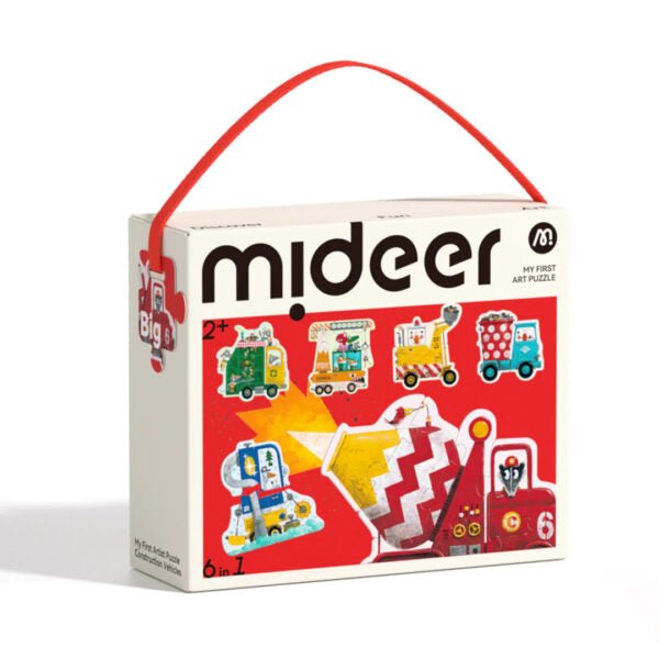 Mideer Pirmoji dėlionė - Statybų technika - Uogų kopos