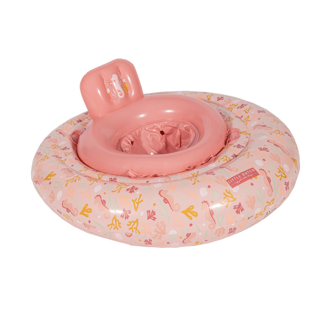 Little Dutch Plaukimo ratas kūdikiams - Ocean Dreams Pink - Uogų kopos