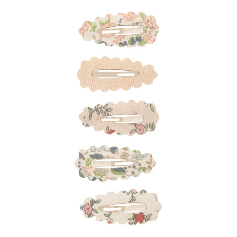 MIMI & LULA Plaukų segtukų rinkinys - Floral Mini Clic Clacs - Uogų kopos