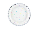 PartyDeco Popierinės lėkštutės „Vienaragis – Žvaigždės“, 18 cm - Uogų kopos