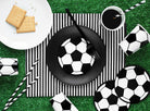 PartyDeco Popierinės servetėlės „Futbolas“, 13,5 cm - Uogų kopos