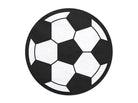 PartyDeco Popierinės servetėlės „Futbolas“, 13,5 cm - Uogų kopos
