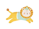PartyDeco Popierinės servetėlės „Liūtas Leo“, 16 x 10 cm - Uogų kopos