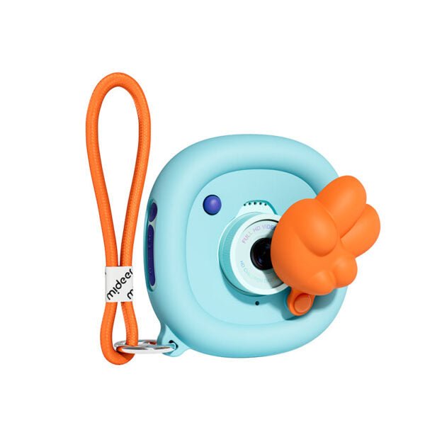 Mideer „Say Cheese" vaikiška kamera – Blue/Orange - Uogų kopos