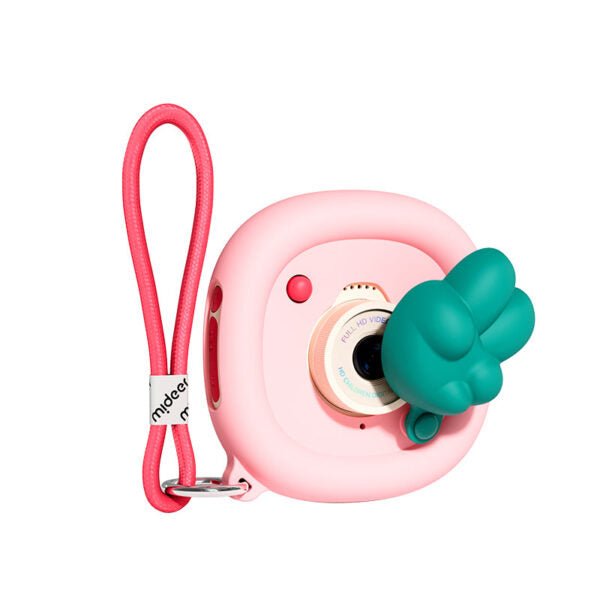 Mideer „Say Cheese" vaikiška kamera – Pink/Green - Uogų kopos