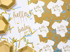 PartyDeco Servetėlės „Hello Baby“, 16 x 16 cm - Uogų kopos