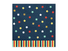 PartyDeco Servetėlės „Žvaigždės“, 33 x 33 cm - Uogų kopos