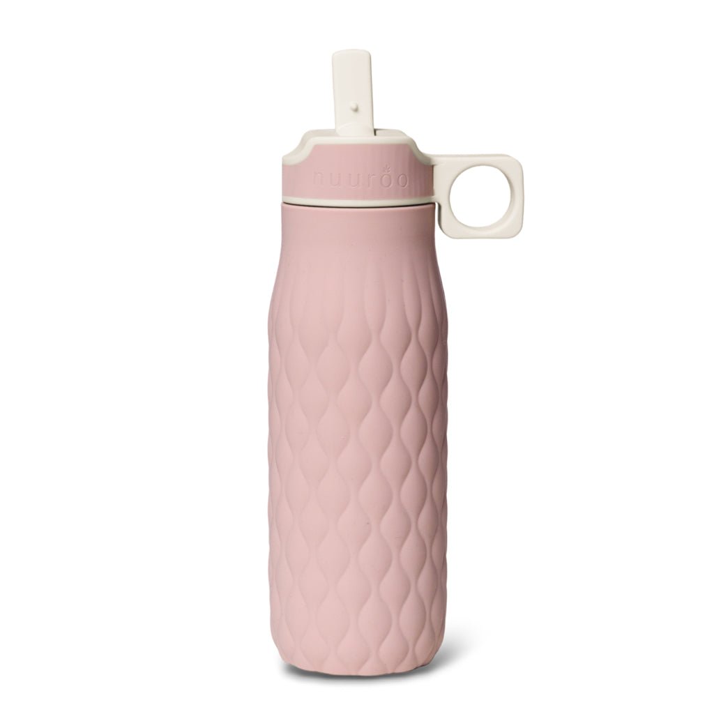Nuuroo Silikoninė gertuvė "Nima" 400ml - Woodrose - Uogų kopos