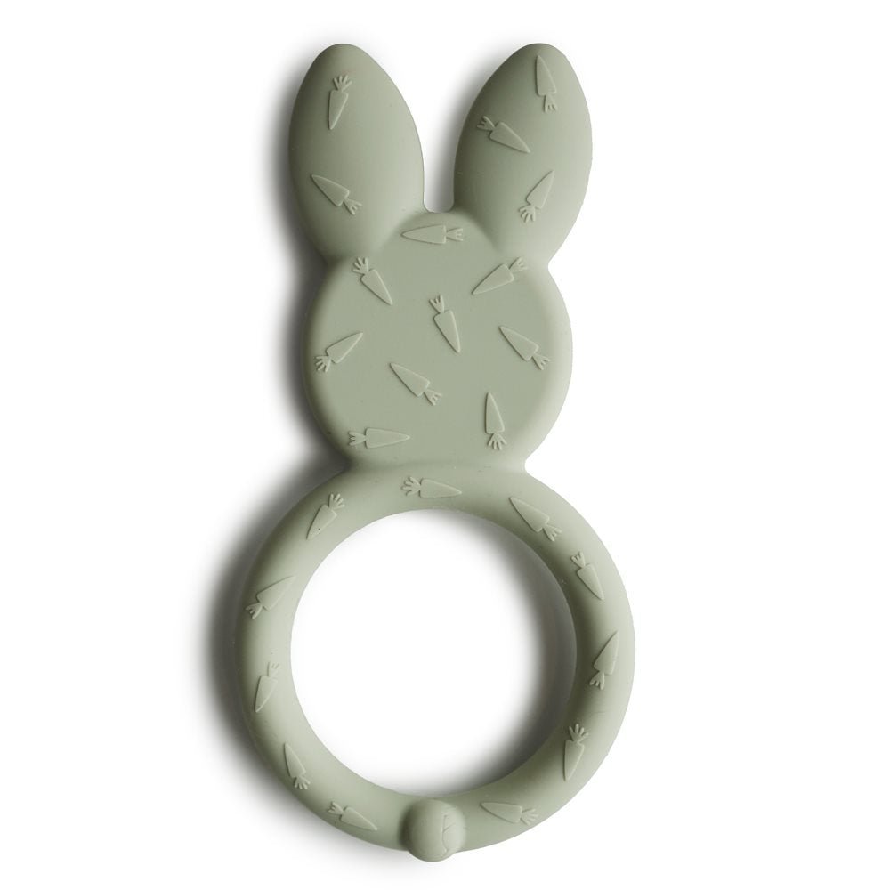 Mushie Silikoninis kramtukas „Bunny“ - Žalia - Uogų kopos