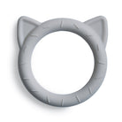 Mushie Silikoninis kramtukas Cat - Pilka - Uogų kopos