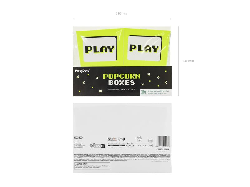 PartyDeco Spragėsių dėžutės „Play“ - Uogų kopos