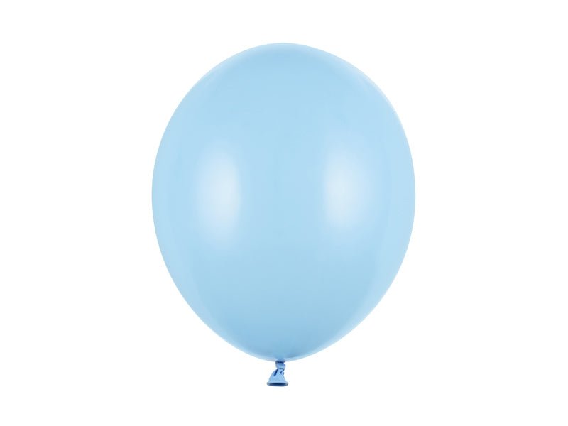 PartyDeco Stiprūs balionai 30 cm - Mėlyna - Uogų kopos