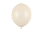 PartyDeco Stiprūs balionai 30 cm - Smėlinė - Uogų kopos