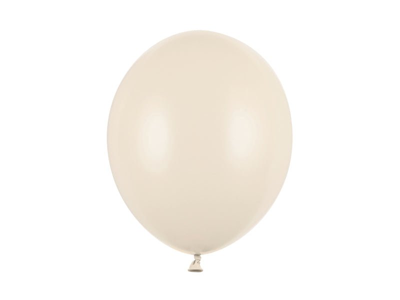 PartyDeco Stiprūs balionai 30 cm - Smėlinė - Uogų kopos