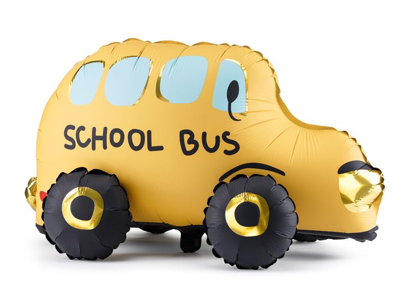PartyDeco Stovintis folinis balionas „Autobusas“ 36x66 cm - Uogų kopos
