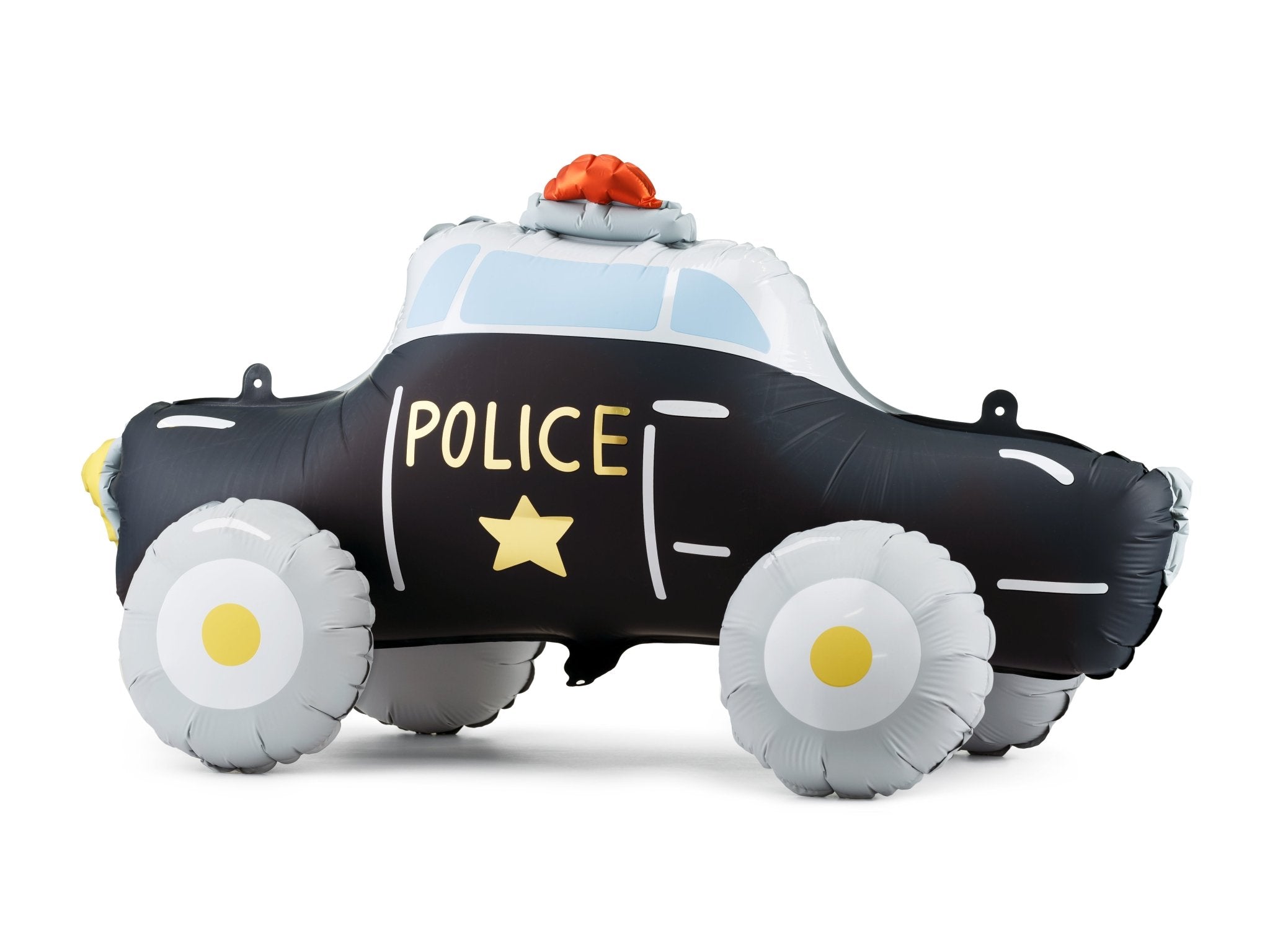 PartyDeco Stovintis folinis balionas „Policijos automobilis“, 90 x 41 cm - Uogų kopos