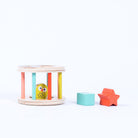 Moulin Roty Traukiamas formų rūšiavimo žaislas „Džiunglėse“ - Uogų kopos