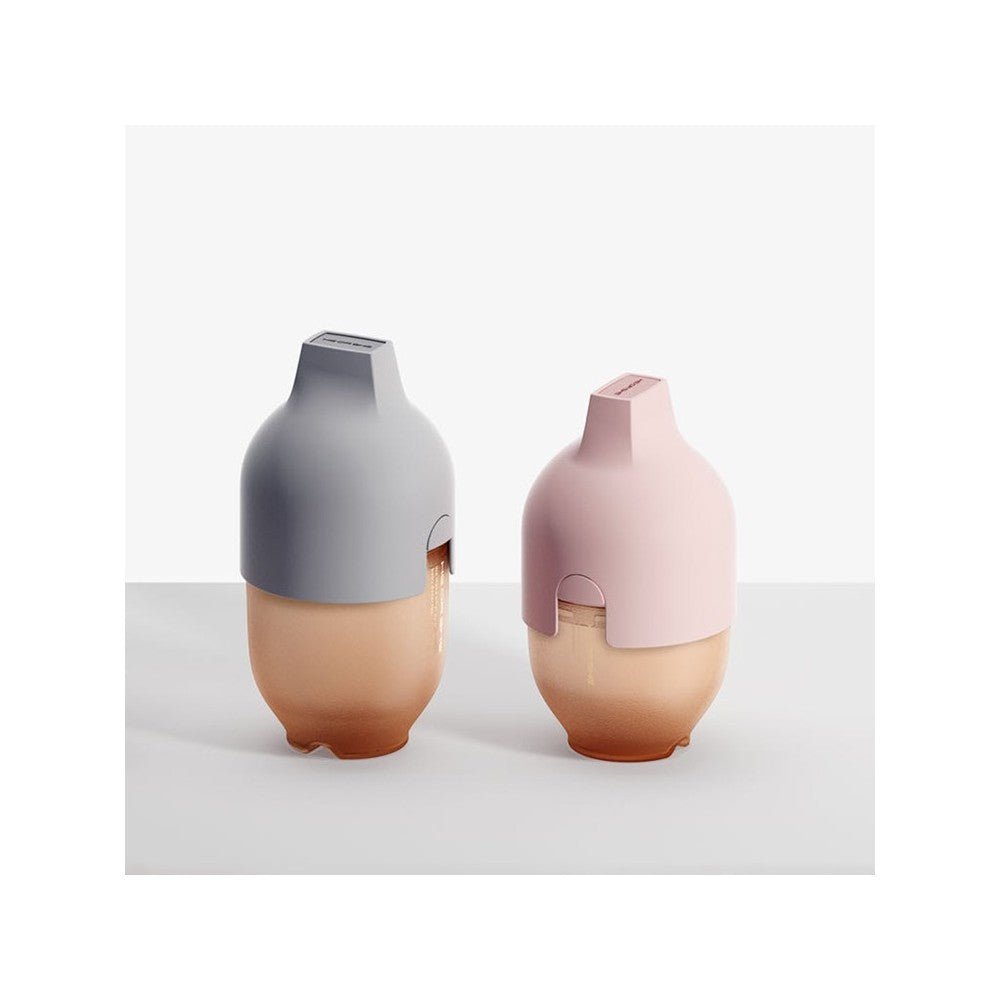 HEORSHE Ultra Wide Neck buteliukas 240ml., 6+ mėn. - Pilka - Uogų kopos