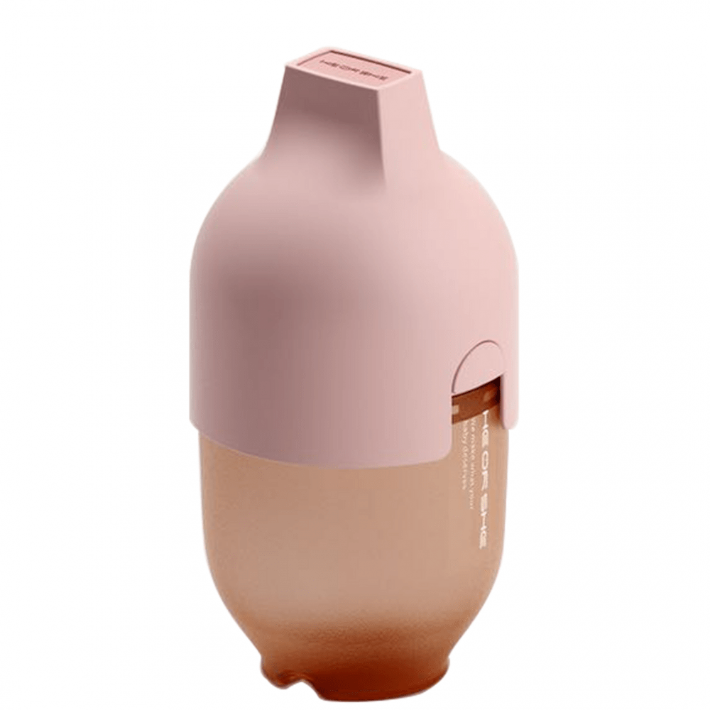 HEORSHE Ultra Wide Neck buteliukas 240ml., 6+ mėn. - Rožinė - Uogų kopos