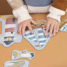 Little Dutch Ž6 - in - 1 dėlionė „Jūreivio įlanka“ - Uogų kopos